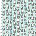 Cats & Dogs fabric: Cool Dogs Turquoise (per 1/4 metre)