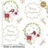 Christmas Fabric Christmas Hoop (per 1/4 metre)