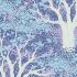 Tilda Woodland Fabric: Juniper Blue (per 1/4 metre)