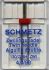 Schmetz Twin Sewing Machine Needles (4.0/90)  1 needle