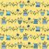 Gail Pan Designs: Watering Cans Yellow (per 1/4 metre)