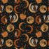 Halloween fabrics: Mystic Moonlight, Moons