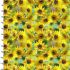 Sunflower Stampede Fabric (per 1/4 metre)