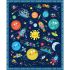 Lost In Space fabric: Space Tour 36" Panel