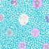 Kaffe Fassett Fabric Guinea Flower Turquoise (per 1/4 metre)