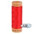 Aurifil 80 Cotton Thread 2250 Red 274m