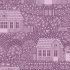 Tilda My Neighbourhood Lilac Fabric (per 1/4 metre)