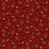 Gail Pan Designs: Bee & Hives Red (per 1/4 metre)