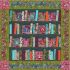 Library of Flowers Quilt Kit