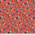 Tula Pink Daydreamer fabric: Butterfly Kisses Papaya (per 1/4 metre)