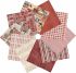 Tim Holtz Eclectic Elements Palette Red Fat Quarter Pack