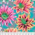 Kaffe Fassett Collective: Cactus Flower Tawny (per 1/4 metre)