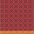 Grand Illusion: Crisscross Crimson (per 1/4 metre)