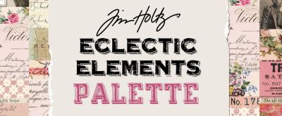 Tim Holtz Eclectic Elements Palette Pink