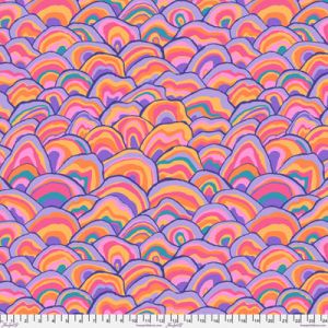 Kaffe Fassett Collective Wobble fabric Pastel | 