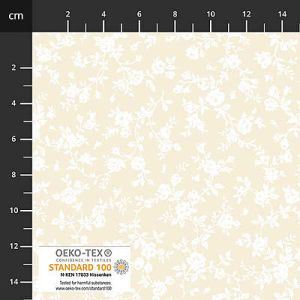 Neutral Notes Fabric: Trailing Roses Cream (per 1/4 metre) | 