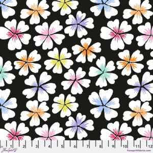 Kaffe Fassett Collective Fabric: Petals Black | 