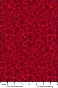 Bumbleberries fabric: Saariselka Red Lewis and Irene | 