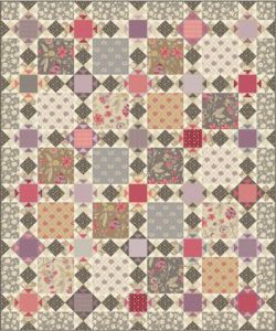 Wildflower Cottage Quilt kit | 