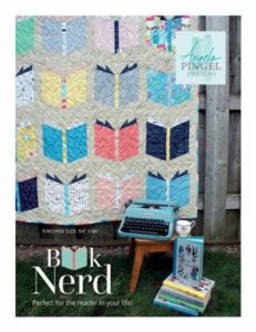 Book Nerd Quilt Pattern by Angela Pingel Designs | 