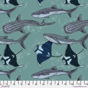 Mariana fabric: Gentle Giants (per 1/4 metre) | 