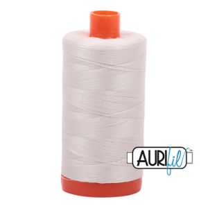 Aurifil 50/2 Silver White Thread 2309 | 