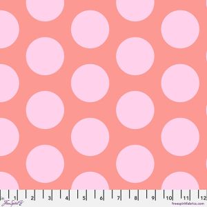 Tula Pink Roar! fabric: Dinosaur Eggs Blush | 