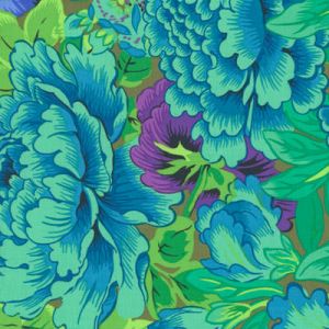 Philip Jacobs Fabric Lavinia Green (per 1/4 metre) | 