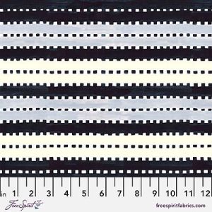 Fresh Picked fabric: Shadows Two Black (per 1/4 metre) | 