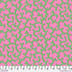 Kaffe Fassett Collective Fabric: Coral Green | 