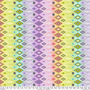 Tabby Road Deja Vu fabric: Disco Lucy, Prism | 