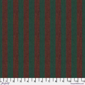 Kaffe Fassett Fabric: Shot Cotton Stripes Wide Russett (per 1/4 metre) | 