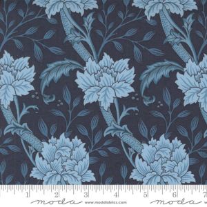 Morris Manor fabric: Hammersmith, Ebony | 