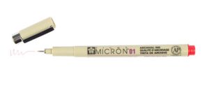 Sakura Pigma Micron Red Pen 01 | 