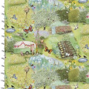 The Secret Garden Fabric: In the Garden | 