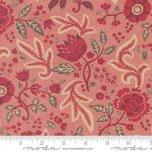 Rouenneries Trois fabric: Belle, Faded Red | 