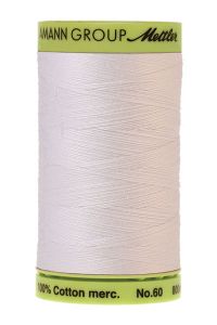 Mettler 60 Cotton Thread 800m 2000 White | 