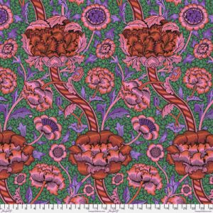 Kaffe Fassett x Morris & Co Fabric: Wandle Red | 