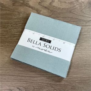 Moda Bella Solids Charm Pack Steel Grey | 