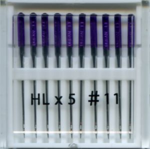 HLX5 Needles Size 11 for Janome 1600P Sewing Machine | 