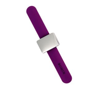 Bohin Magnetic Pincushion Bracelet Purple | 