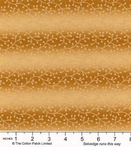 Country Soiree fabric: Larisa, Browns | 