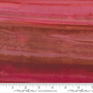 Bossa Nova Batiks fabric: Ripples Ruby (per 1/4 metre) | 