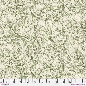 The Cotswold Holiday Collection: Small Acanthus Scroll Green | 