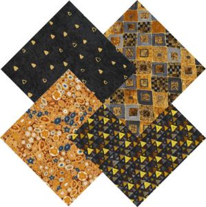 Gustav Klimt fabric: Jasper Fat Quarter Bundle | 