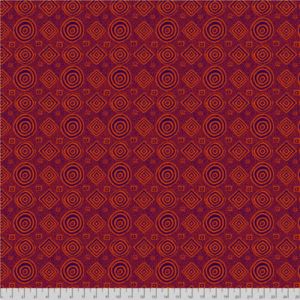 Brandon Mably Fabric Good Vibrations Purple (per 1/4 metre) | 