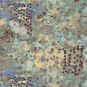 Marcia Derse Fabric: Spotted Graffiti Double Bluff | 