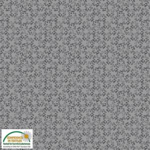 Colour Fun Gradients: Lucky Stars Grey (per 1/4 metre) | 