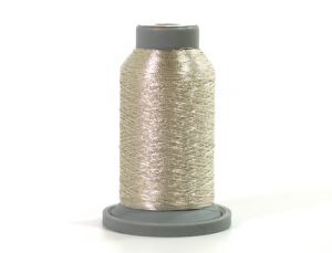 Glisten Metallic Thread Pure Silver | 