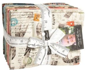 Junk Journal Fat Quarter Bundle and Panel | 